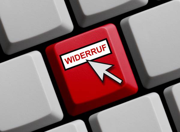 Mehr über den Artikel erfahren Widerrufsrecht